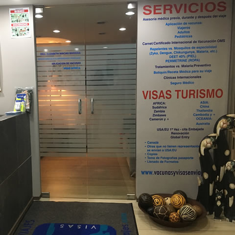 Acceso al consultorio